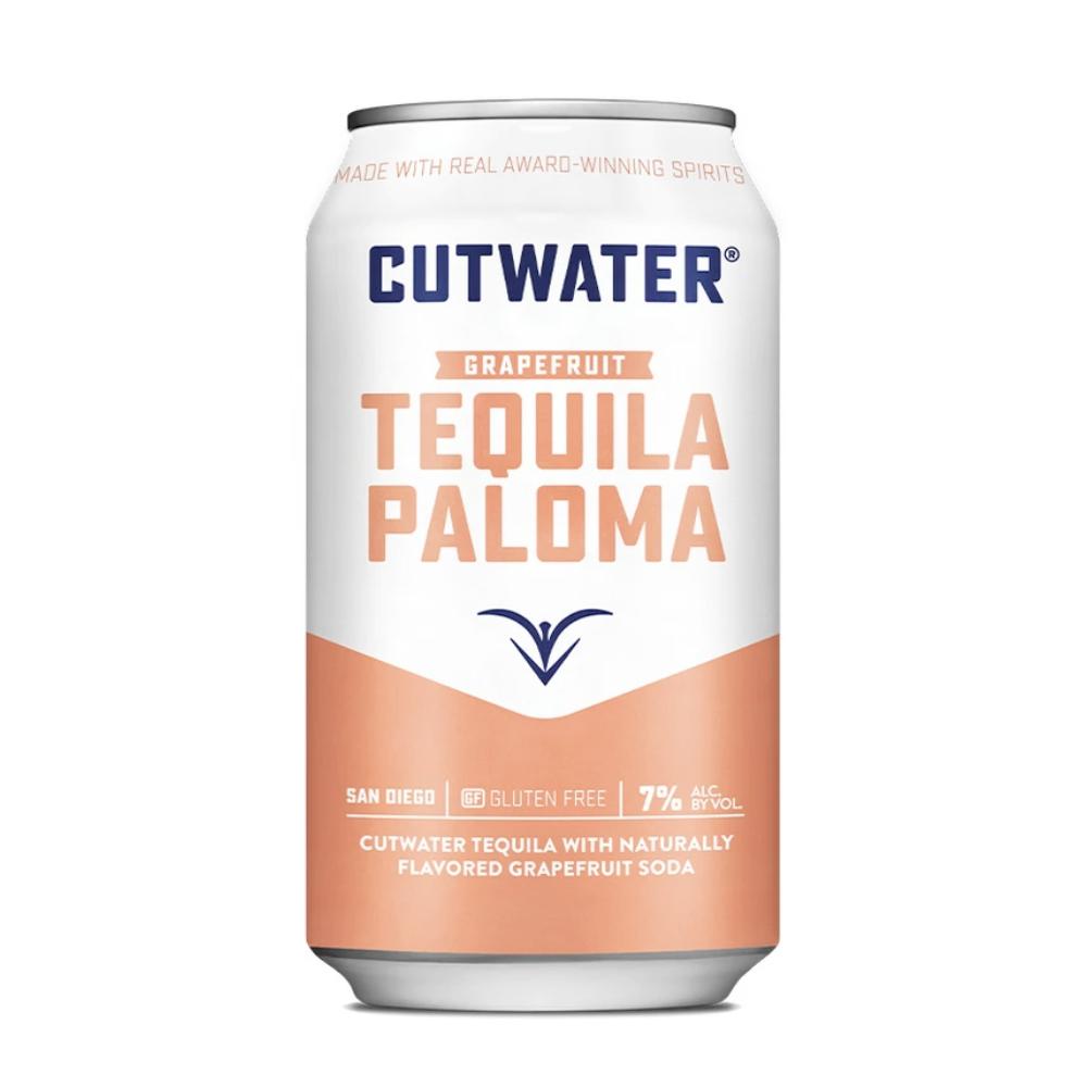 Tequila Paloma (4 Pack - 12 Ounce Cans) Canned Cocktails Cutwater Spirits 