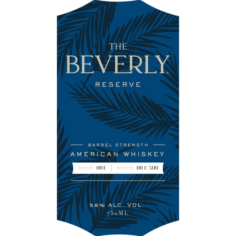 The Beverly Reserve Barrel Strength American Whiskey American Whiskey The Beverly High Rye 