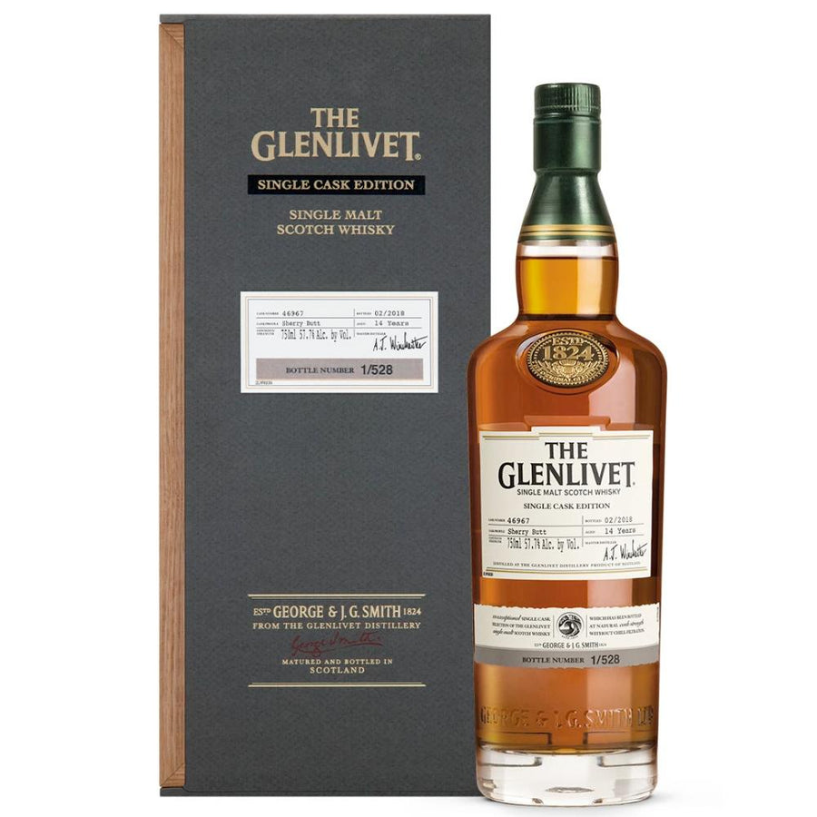 The Glenlivet Single Cask Edition 2nd Fill Sherry Butt #46967 Scotch The Glenlivet 