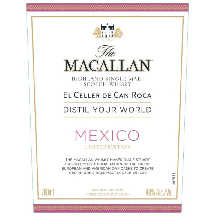 The Macallan Distil Your World Mexico Edition Scotch The Macallan 