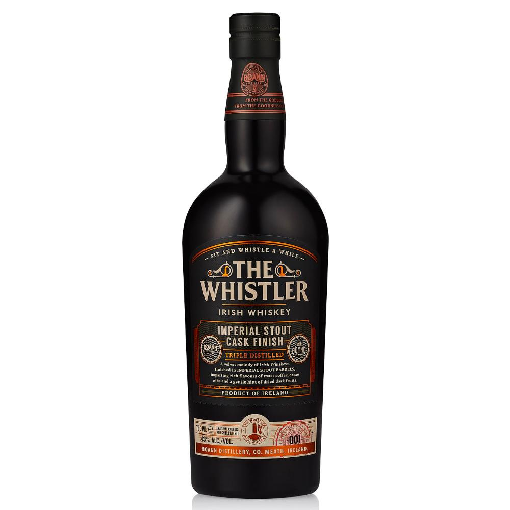 The Whistler Imperial Stout Cask Finish Irish whiskey The Whistler Irish Whiskey 