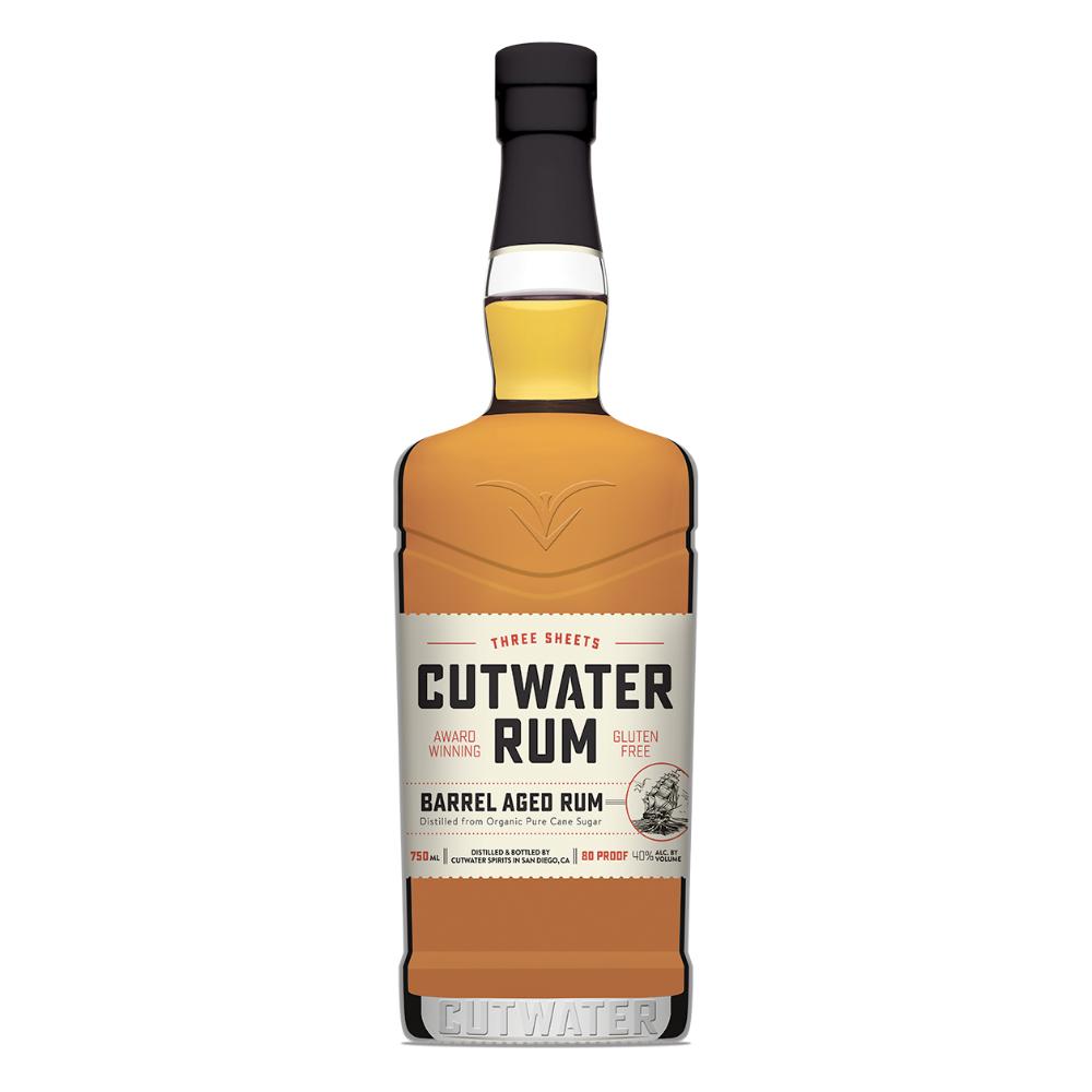 Three Sheets Barrel Aged Rum Rum Cutwater Spirits 