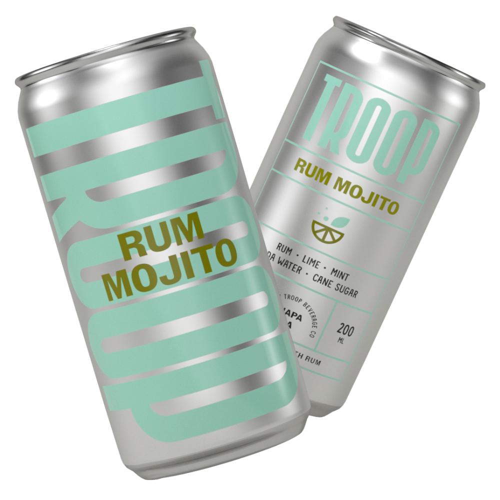 Troop Rum Mojito (4 Pack) Ready-To-Drink Cocktails Troop Beverage Co. 