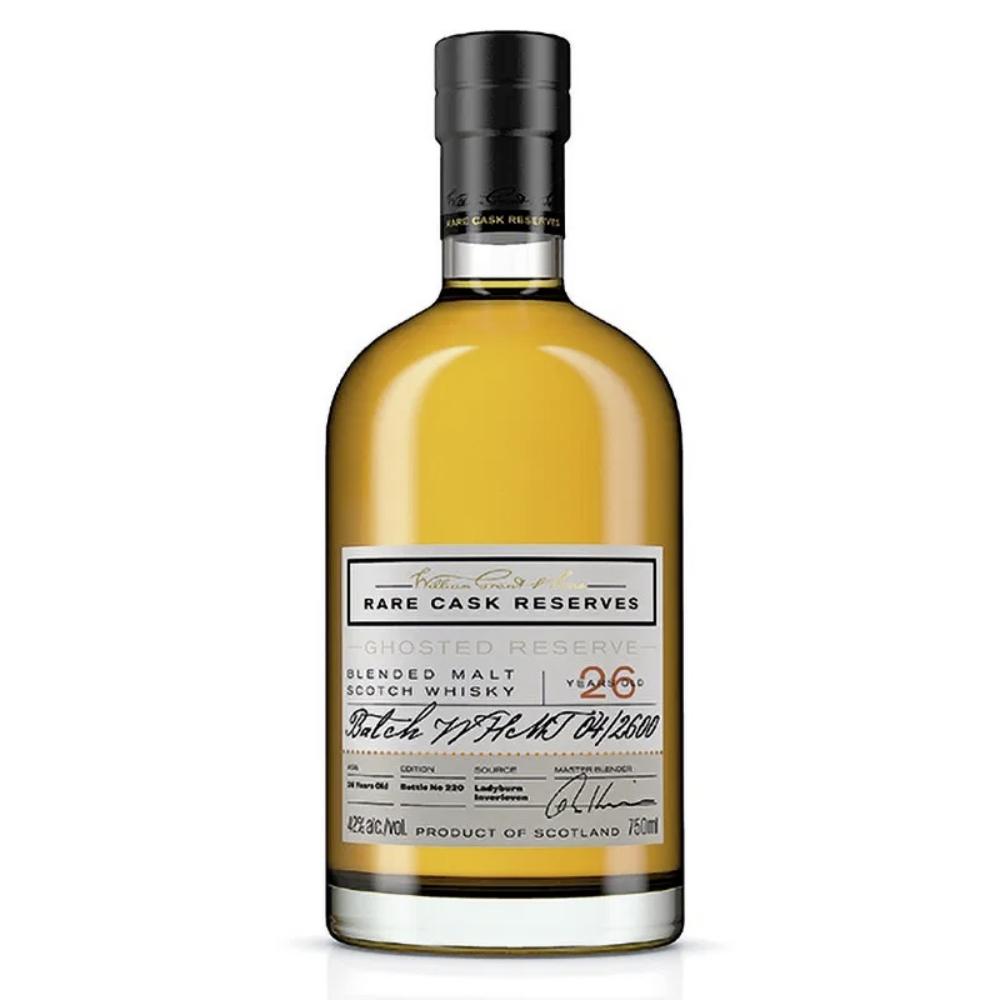 William Grant & Sons’ Rare Cask Reserves Ghosted Reserve 26 Year Scotch William Grant & Sons' 