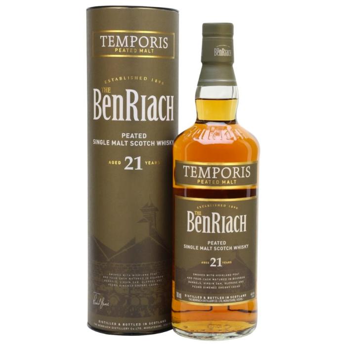 BenRiach 21 Year Old Temporis Scotch BenRiach 