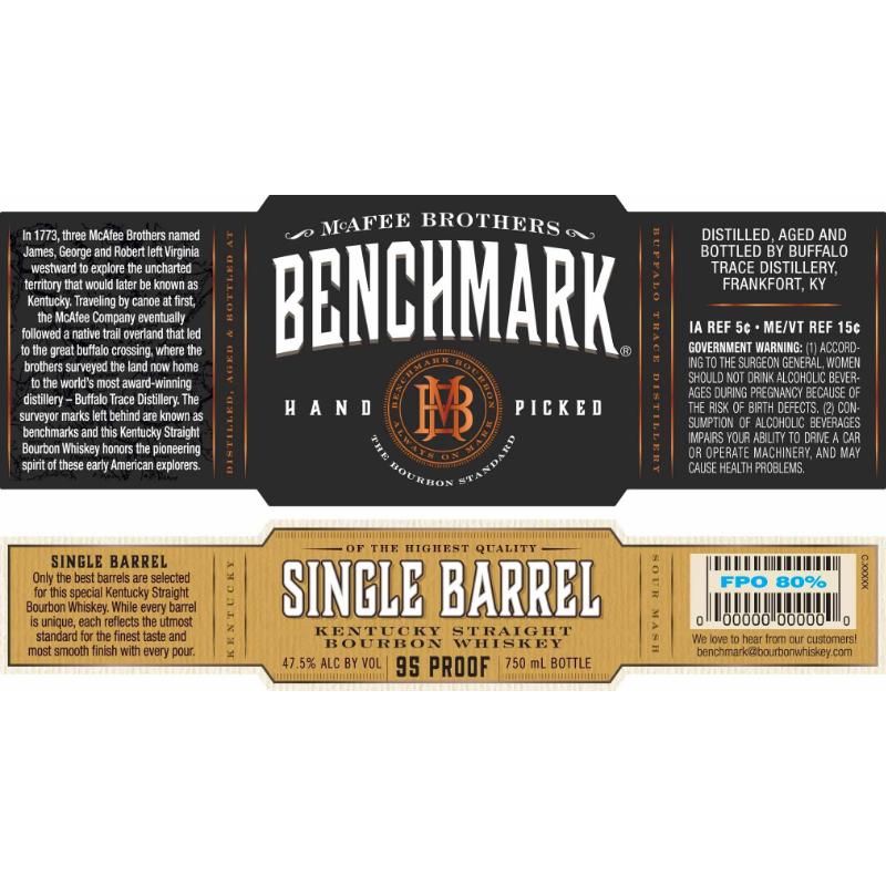 Benchmark Single Barrel Bourbon Benchmark 