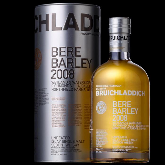 Bruichladdich Bere Barley 2008 Scotch Bruichladdich 
