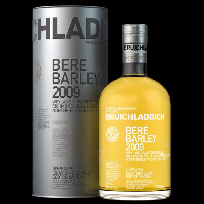 Bruichladdich Bere Barley 2009 Scotch Bruichladdich 