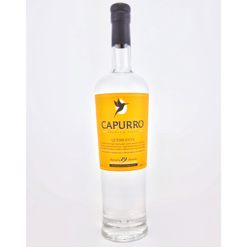 Capurro Pisco Quebranta Pisco Capurro Pisco 