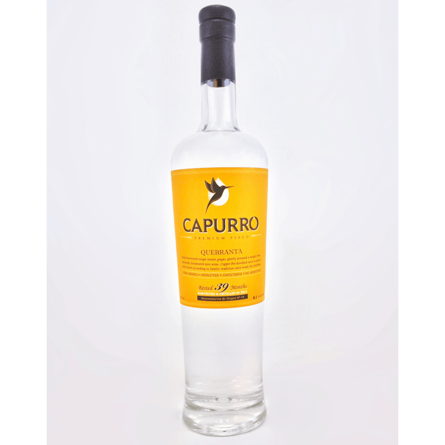 Capurro Pisco Quebranta Pisco Capurro Pisco 
