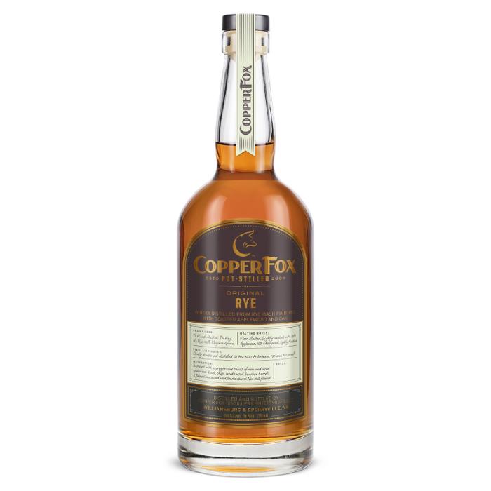 Copper Fox Rye Whisky Rye Whiskey Copper Fox Distillery 