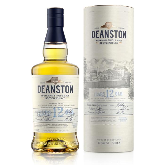 Deanston 12 Year Old Scotch Deanston Whisky 