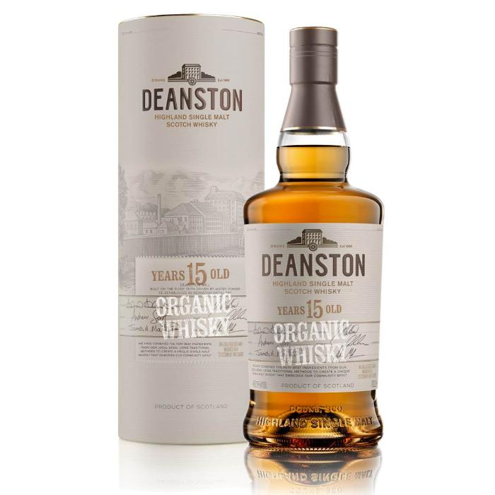 Deanston 15 Year Old Organic Scotch Deanston Whisky 