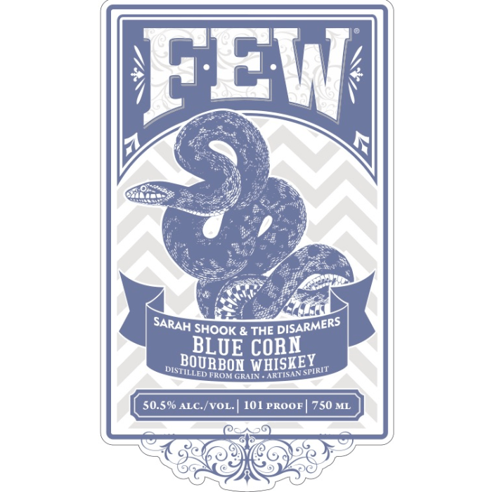 FEW Sarah Shook & the Disarmers Blue Corn Bourbon American Whiskey FEW Spirits 