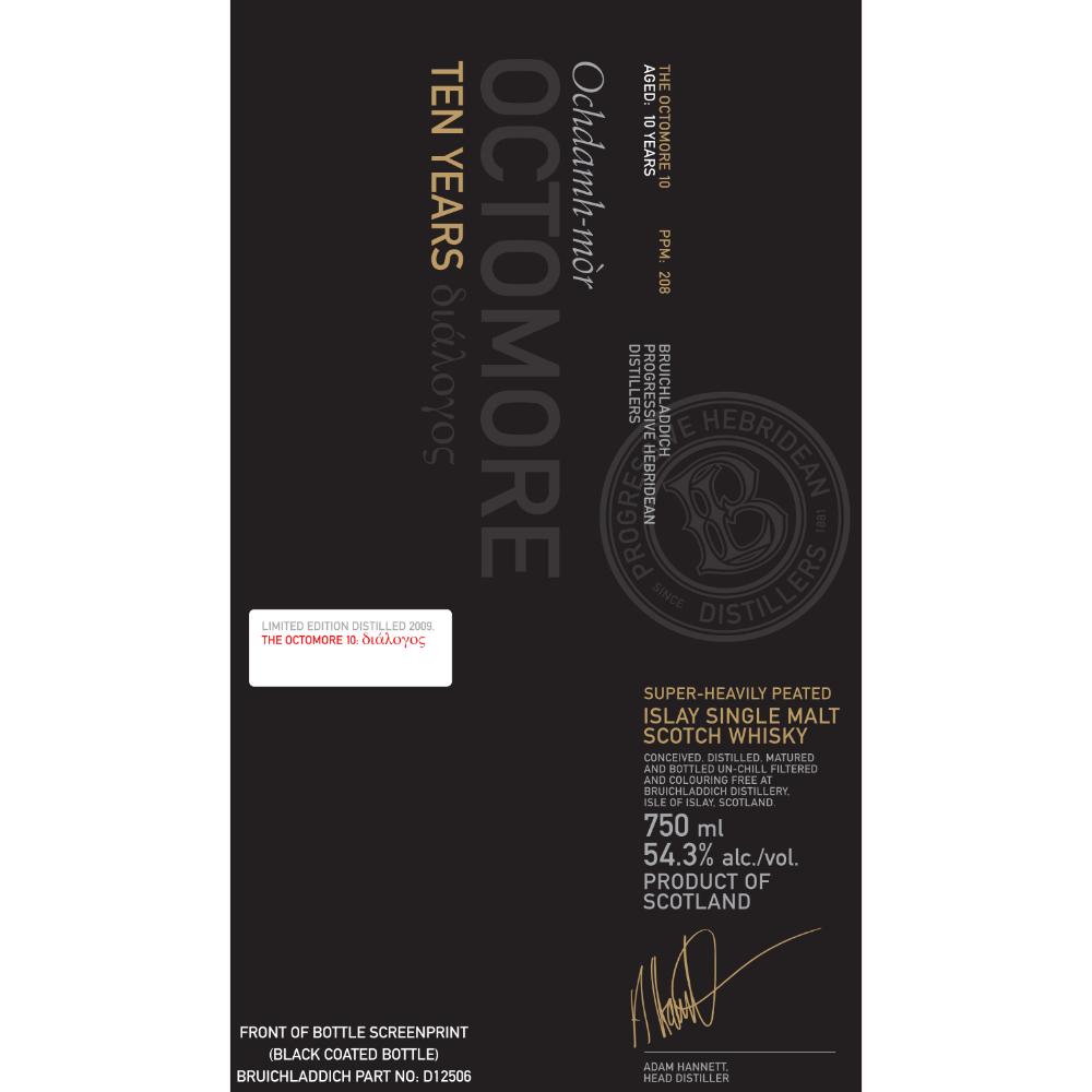 Octomore 10 Year Old 4th Edition Scotch Octomore 