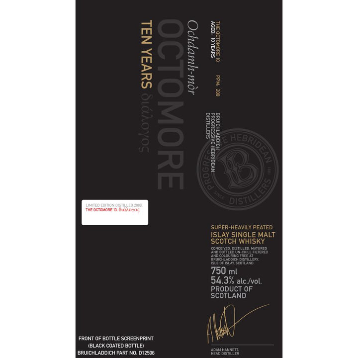 Octomore 10 Year Old 4th Edition Scotch Octomore 