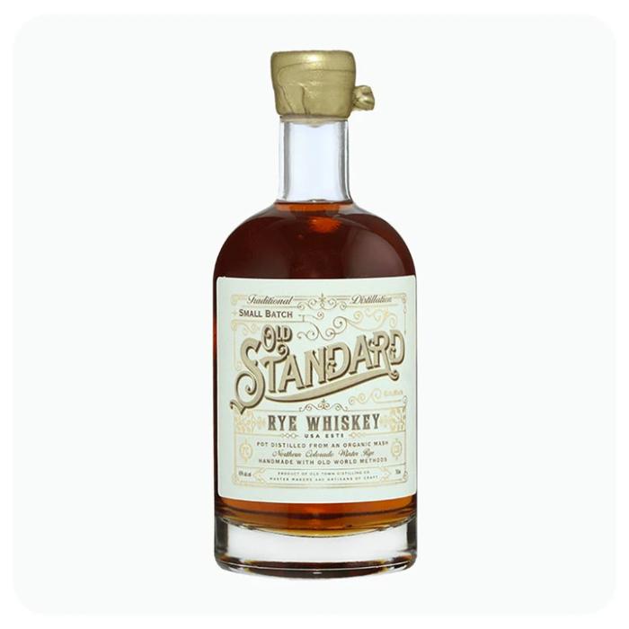 Old Standard Organic Rye Whiskey Rye Whiskey Old Town Distilling 