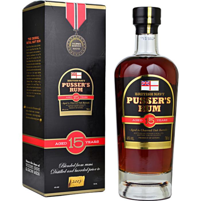 Pusser's Rum 15 Year Old Rum Pusser's Rum 