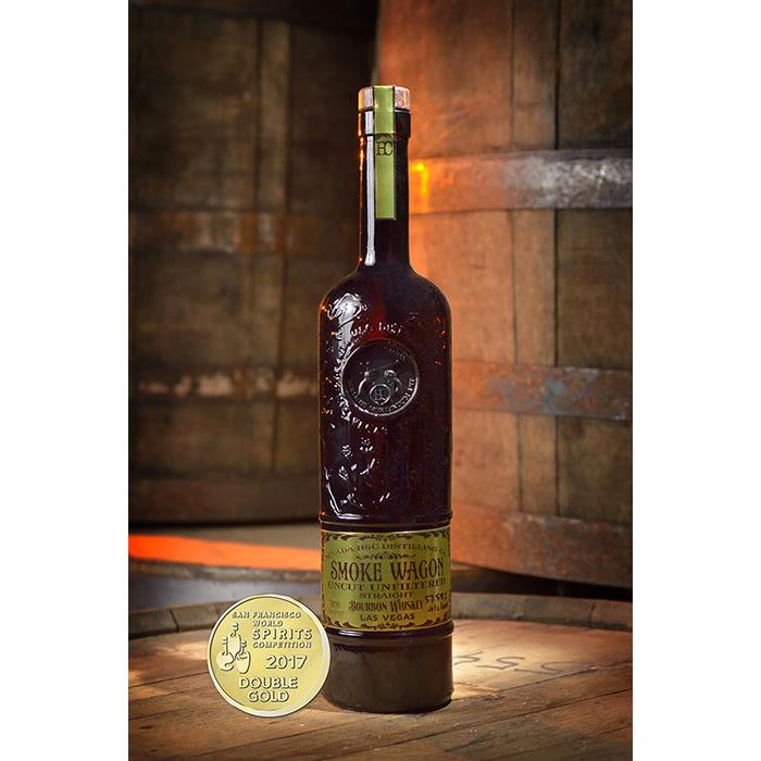 Smoke Wagon Uncut Unfiltered Bourbon Whiskey Bourbon Smoke Wagon Bourbon 