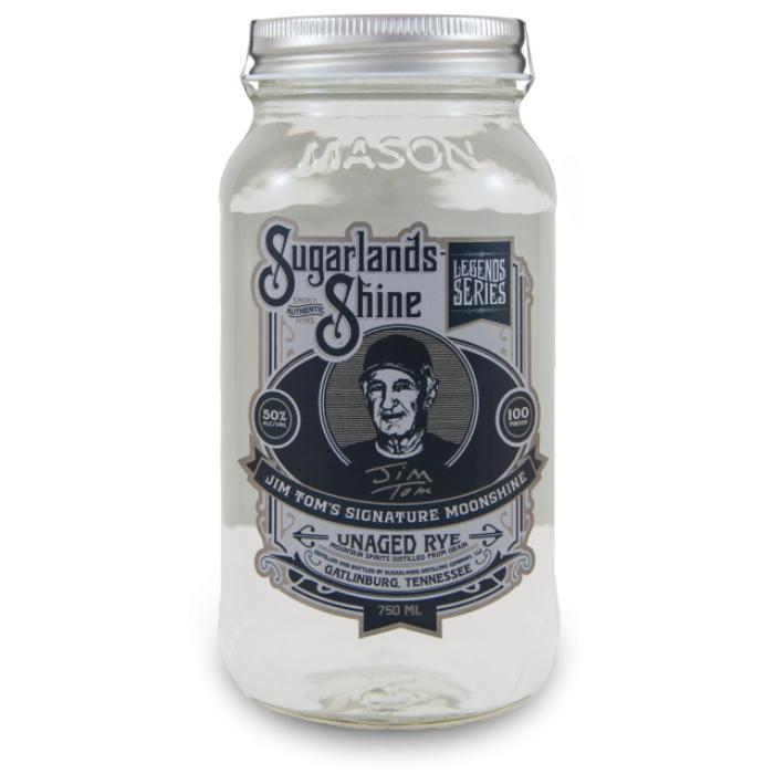 Sugarlands Jim Tom Hedrick’s Unaged Rye Moonshine Sugarlands Distilling Company 