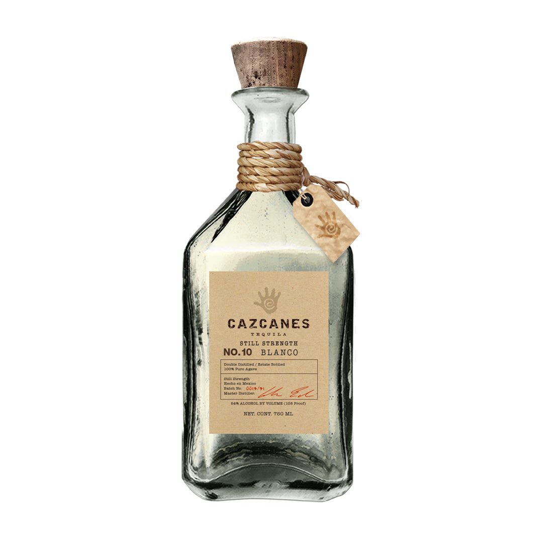 Cazcanes No.10 Still Strength Blanco 108 Proof Tequila Cazcanes Tequila 