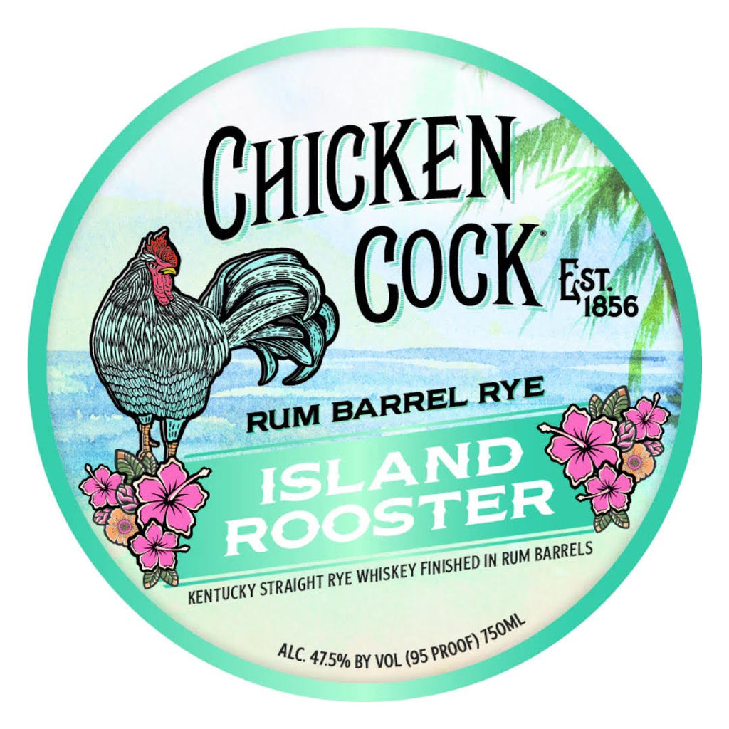Chicken Cock Island Rooster Rum Barrel Rye Rye Whiskey Chicken Cock 