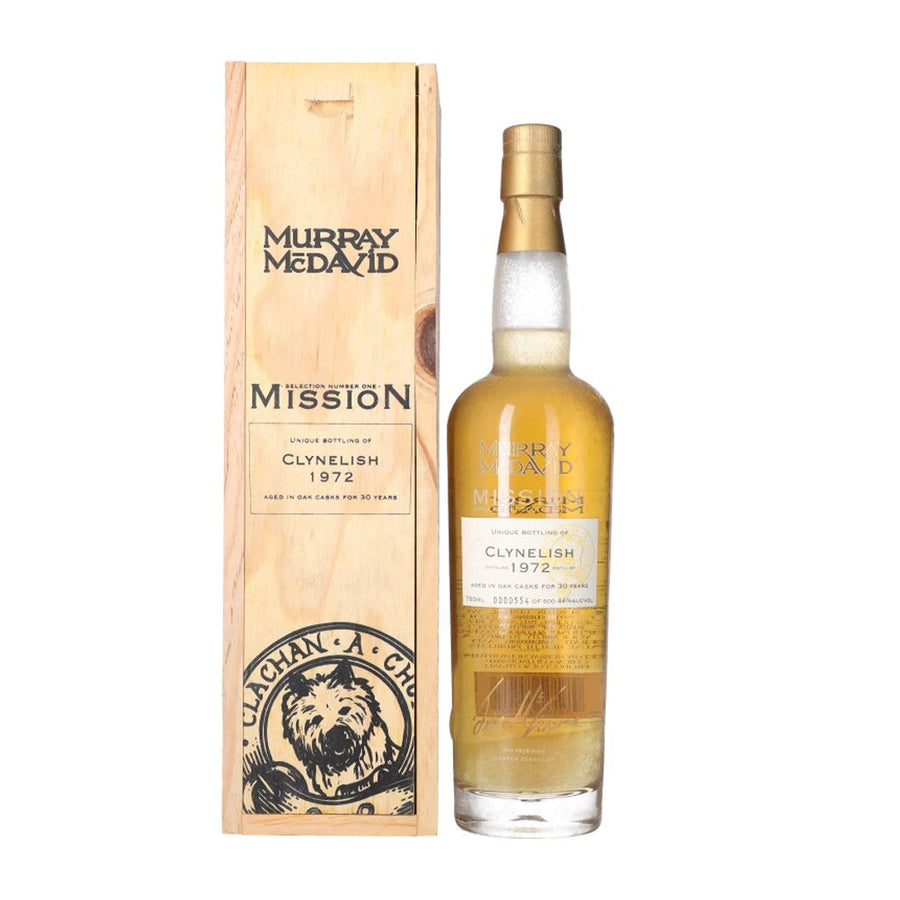 Clynelish 1972 Murray McDavid 30 Year Old Mission Scotch Whisky Clynelish 