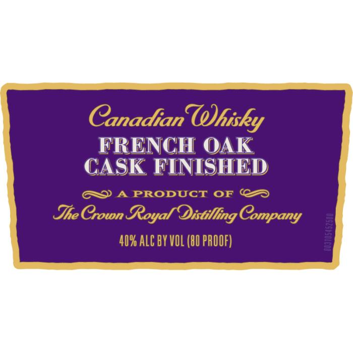 Crown Royal French Oak Cask Finished Canadian Whisky Crown Royal 