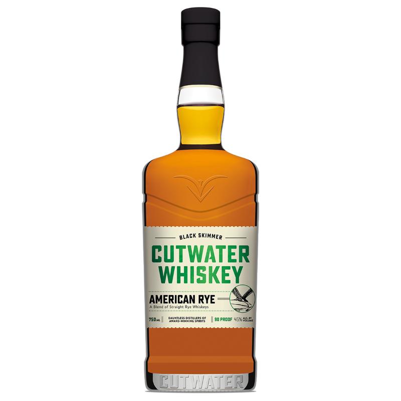 Cutwater Whiskey Black Skimmer American Rye Rye Whiskey Cutwater Spirits 