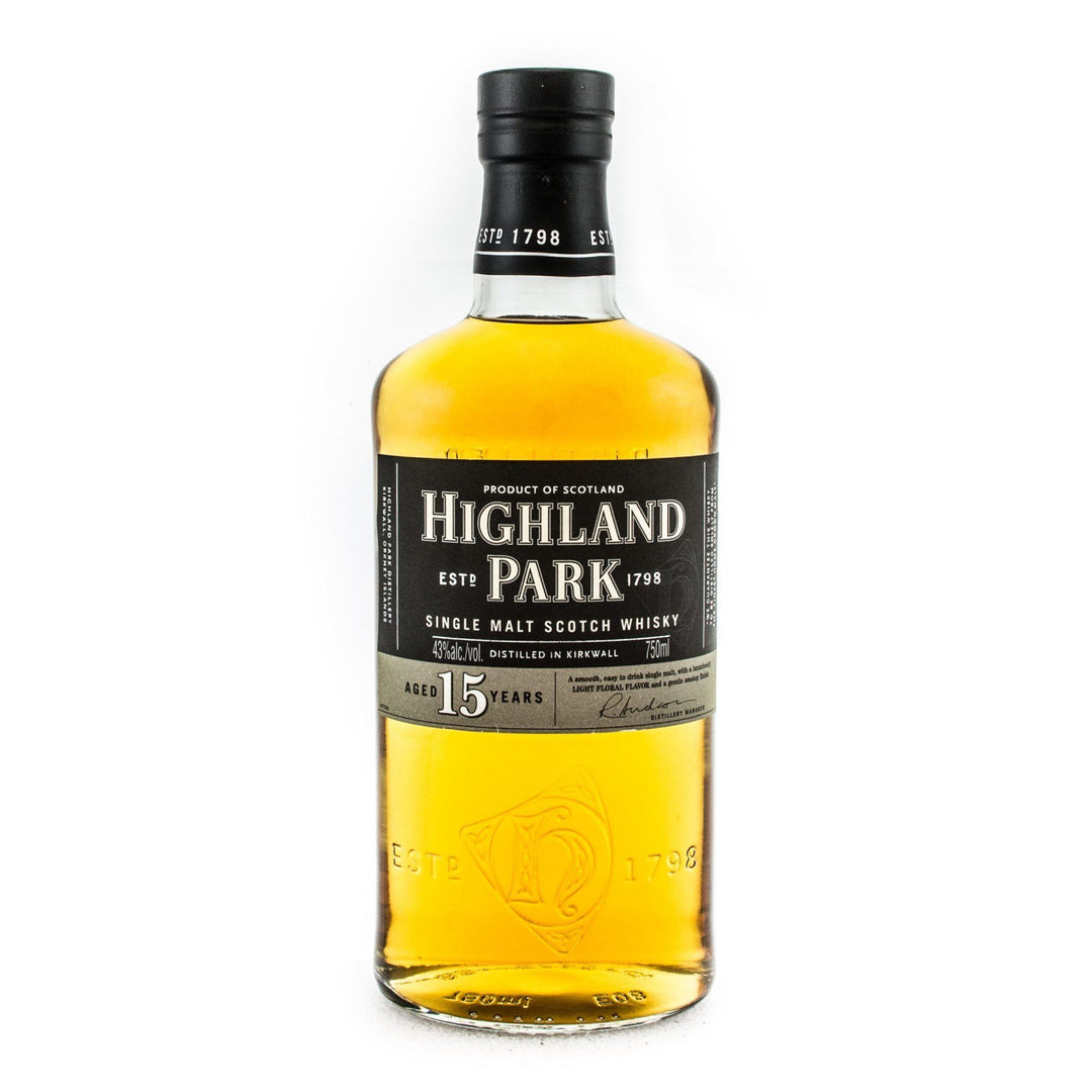 Highland Park 15 Year Old Scotch Highland Park 