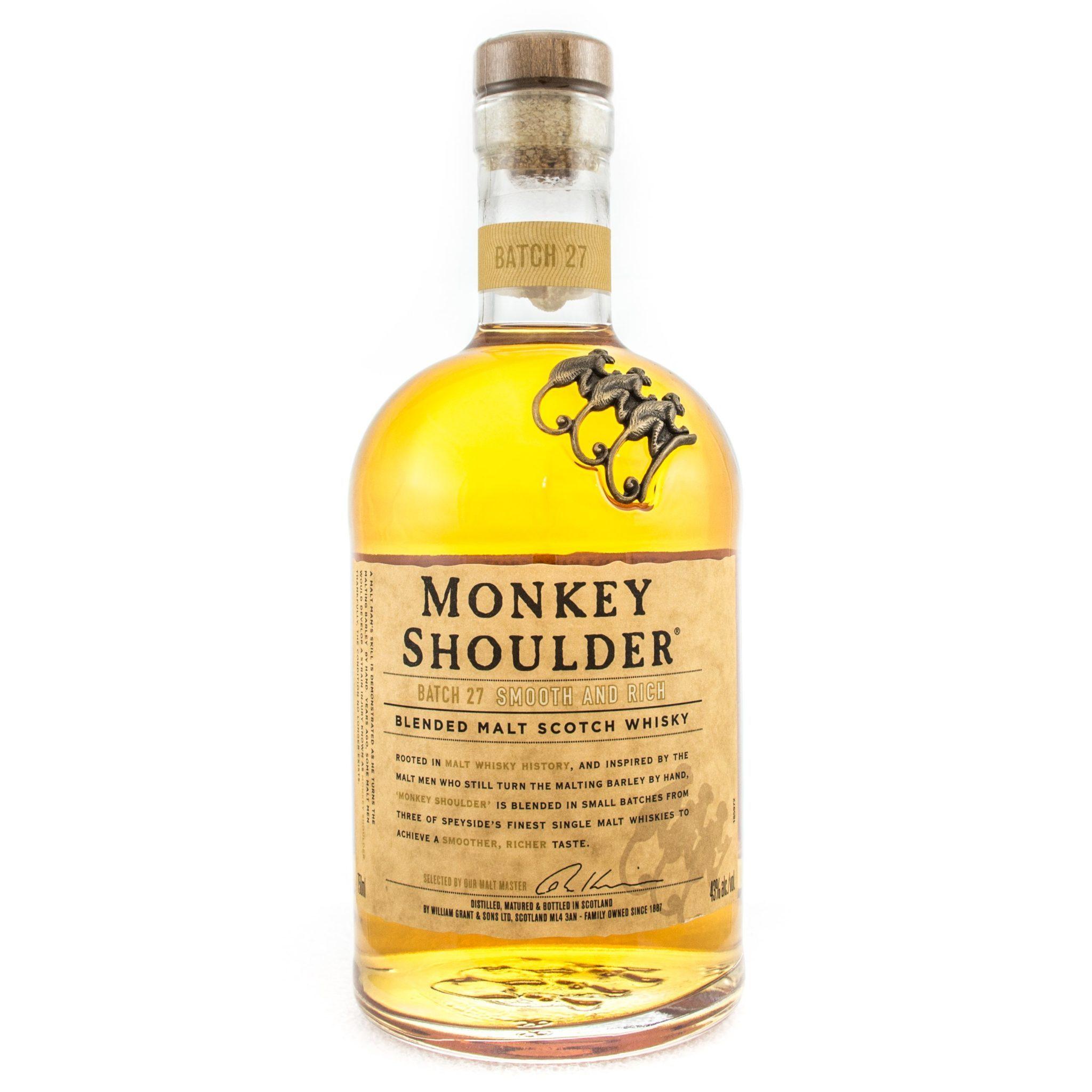 Monkey Shoulder, Blended Scotch Whisky, 750mL