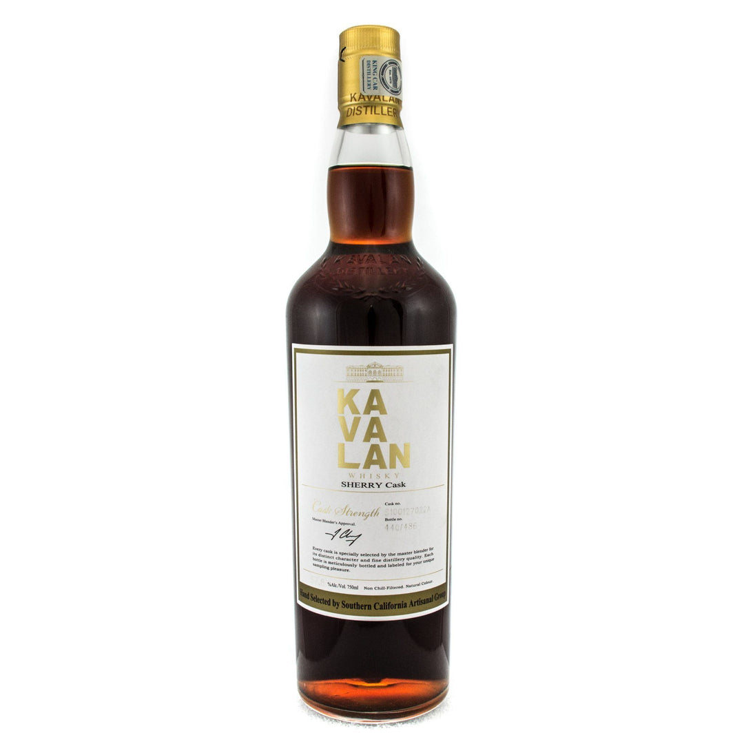 Kavalan Sherry Cask Strength Single Barrel Hand Selected By Artisian Group Of SWS Taiwanese Whisky Kavalan 