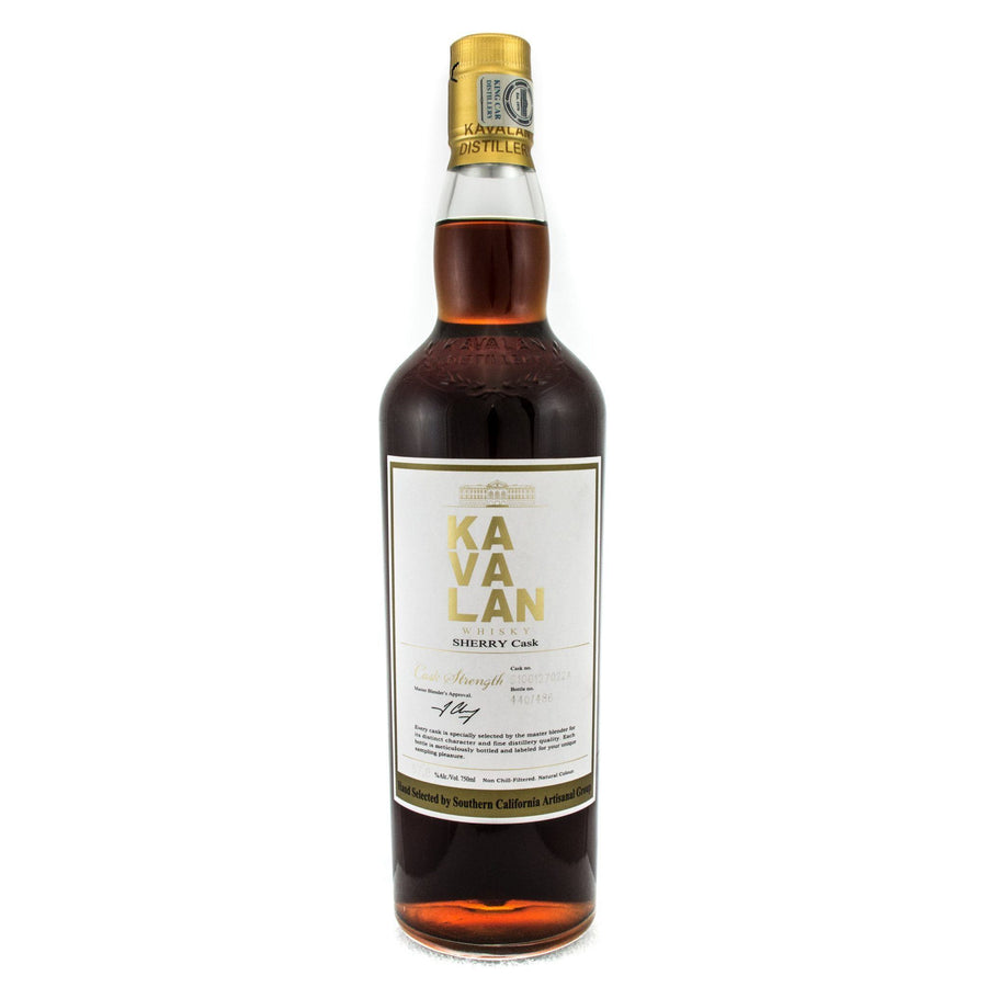 Kavalan Sherry Cask Strength Single Barrel Hand Selected By Artisian Group Of SWS Taiwanese Whisky Kavalan 