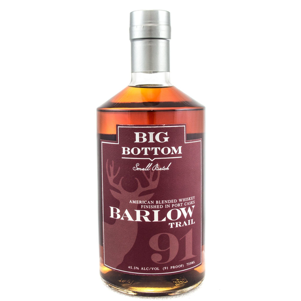 Big Bottom Barlow Trail Port Cask Finish American Whiskey Big Bottom Distilling 
