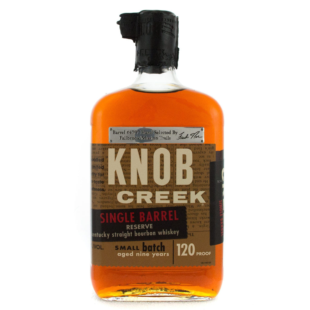 Knob Creek Single Barrel Reserve Bourbon Knob Creek 