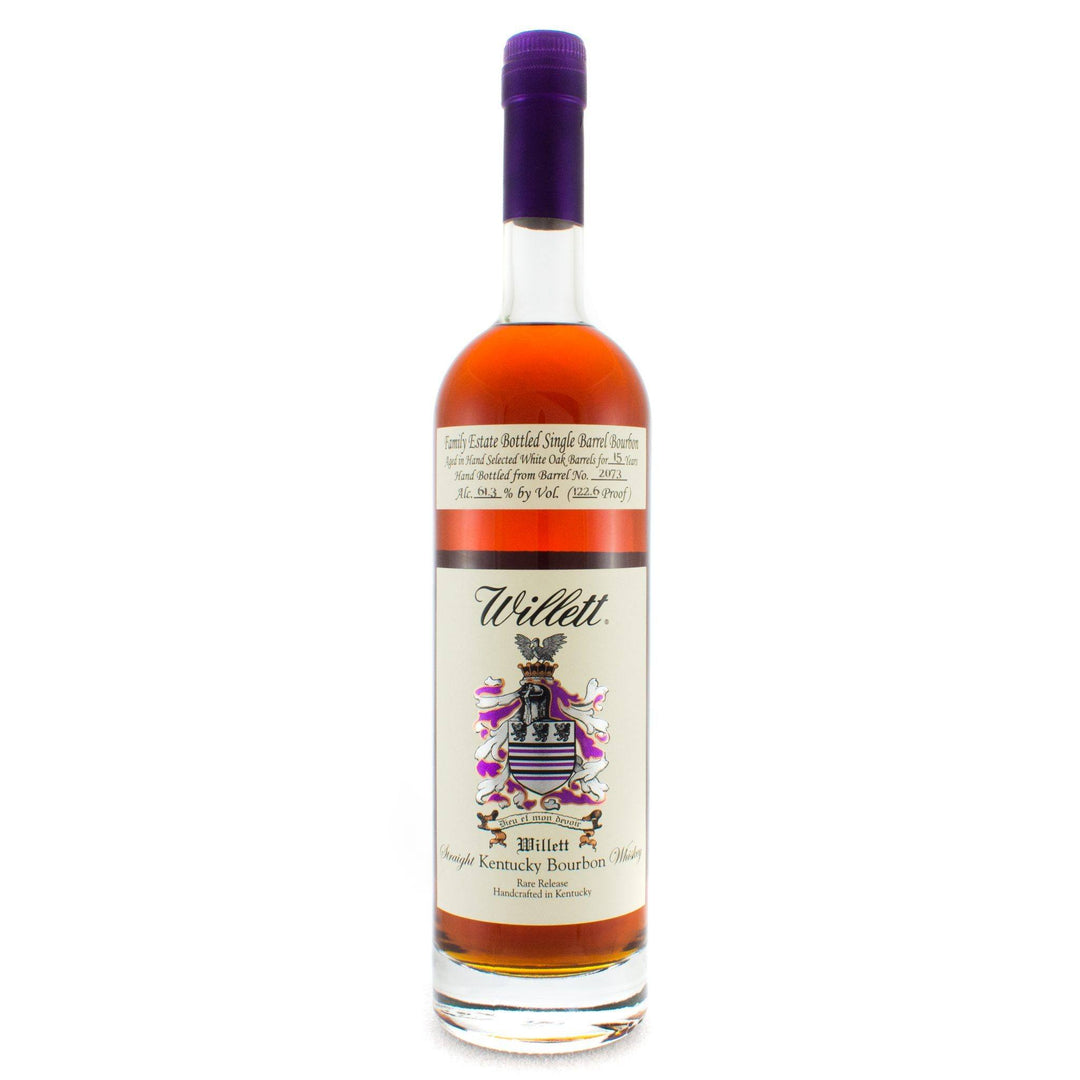 Willett Family Estate Bottled Bourbon 15 Years Old Barrel No. 2073 Bourbon Willett Distillery 