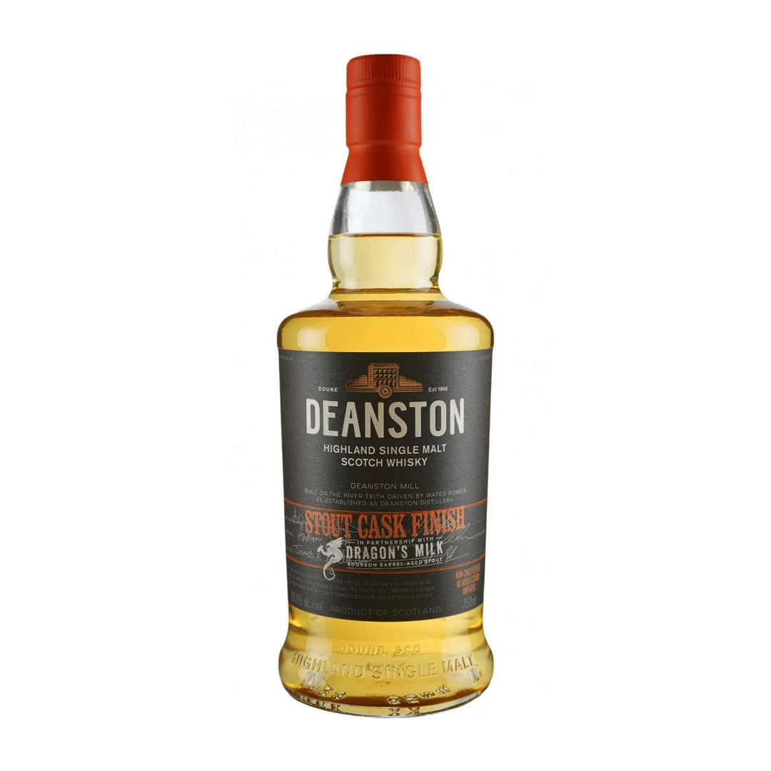 Deanston Stout Cask Finish in Partnership with Dragon's Milk Scotch Whisky Deanston Whisky 