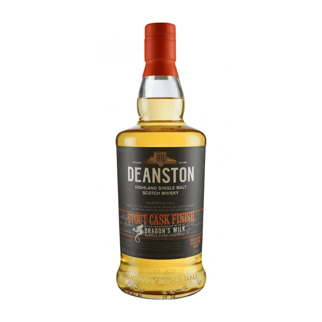 Deanston Stout Cask Finish in Partnership with Dragon's Milk Scotch Whisky Deanston Whisky 