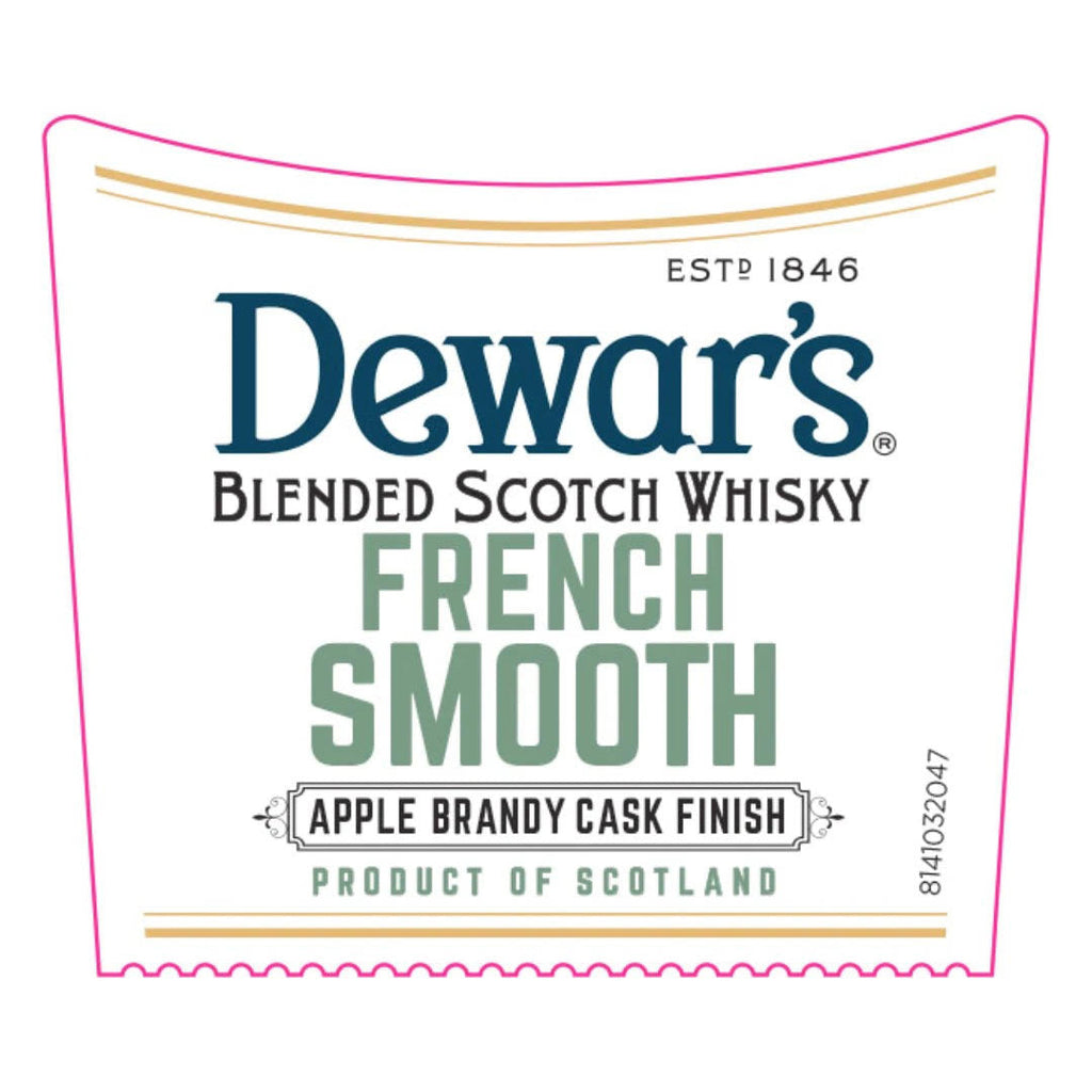 Dewar’s French Smooth Apple Brandy Cask Finish Scotch Whisky Dewar's 