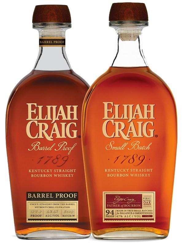 Elijah Craig Barrel Proof Batch B520 and Small Batch Bundle Bourbon Elijah Craig 