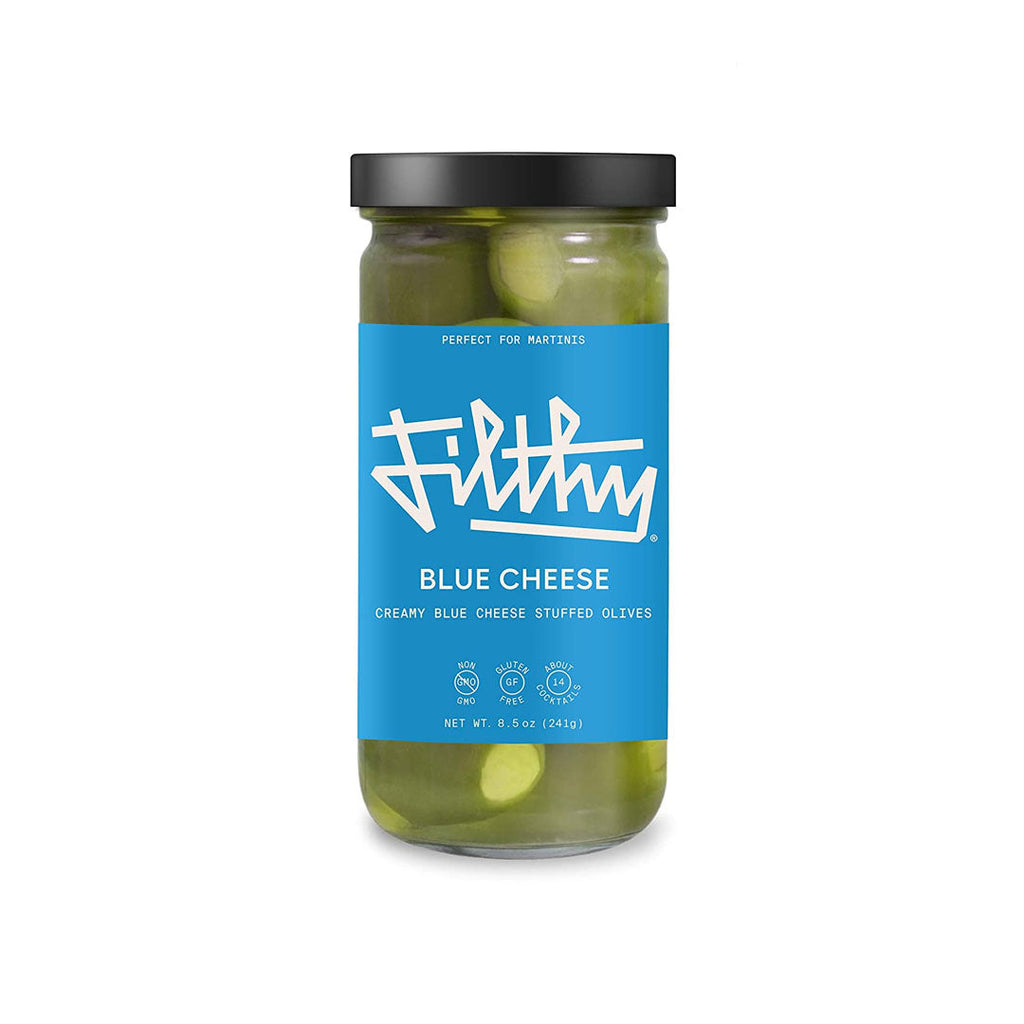 Filthy Blue Cheese Olives 8oz Food, Beverages & Tobacco Filthy Food 