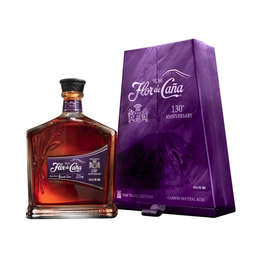 Flor De Cana 130th Anniversary Rum Rum Flor De Caña Rum 