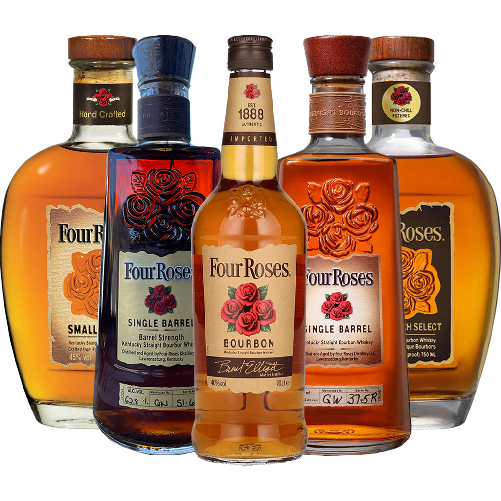 Four Roses OESK Tier-6 Single Barrel Sip Whiskey X Nestor Liquor Private Selection Bundle Four Roses 