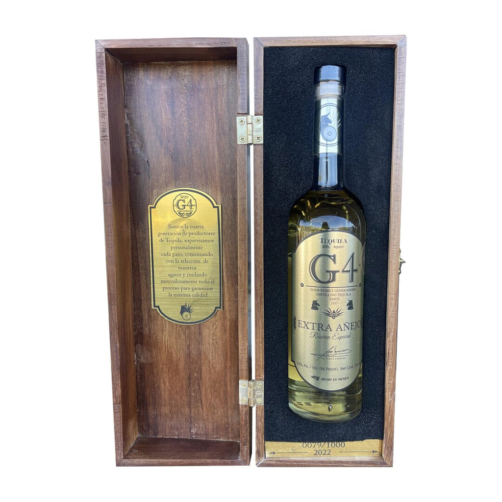 G4 Tequila 6 Year Old Extra Anejo Tequila G4 Tequila 