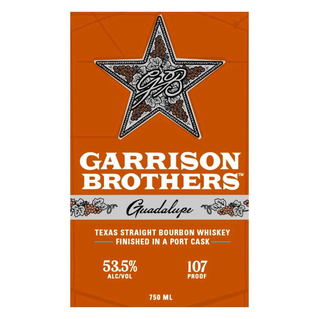 Garrison Brothers Guadalupe Straight Bourbon Straight Bourbon Whiskey Garrison Brothers 