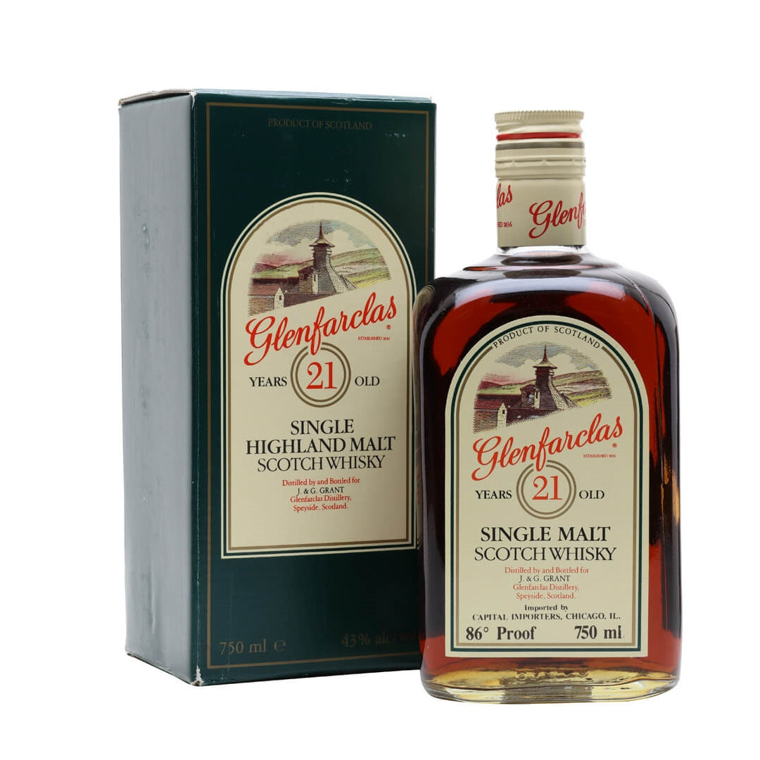 Glenfarclas 21 Year Old 1970s Bottling Single Highland Malt Scotch Whisky Scotch Whisky Glenfarclas 