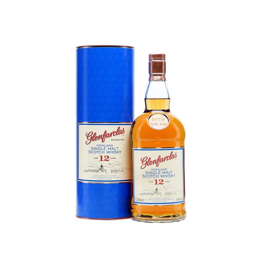 Glenfarclas Single Malt Scotch Whisky 12 Year Old Single Malt Scotch Whisky Glenfarclas 