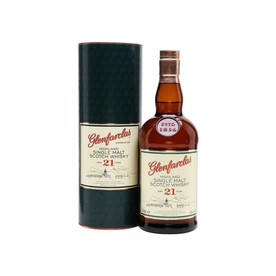 Glenfarclas Single Malt Scotch Whisky 21 Year Old Single Malt Scotch Whisky Glenfarclas 