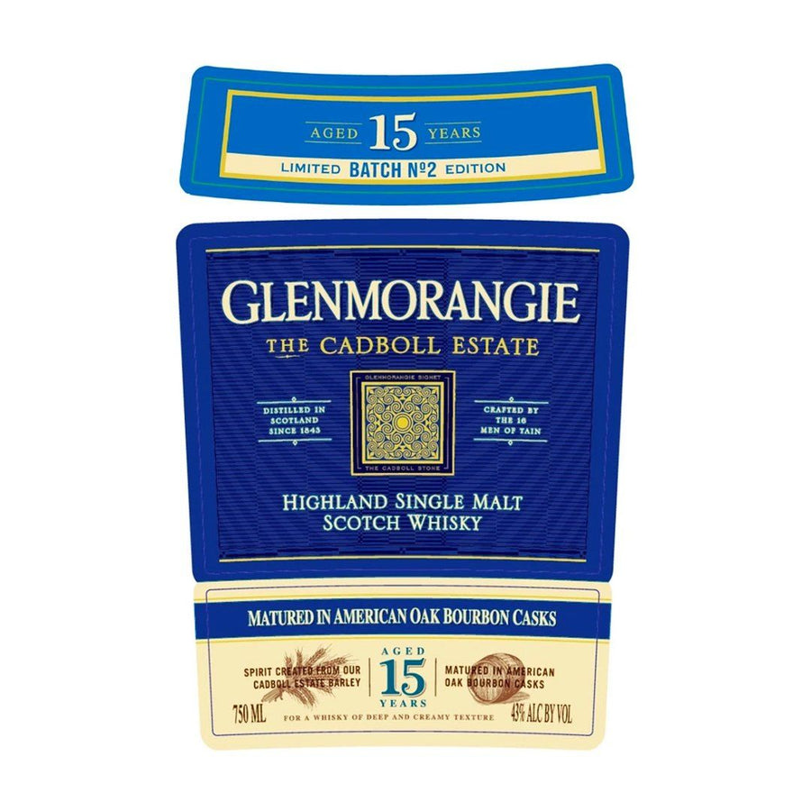 Glenmorangie The Cadboll Estate Batch No. 2 Single Malt Scotch Whiskey Glenmorangie 