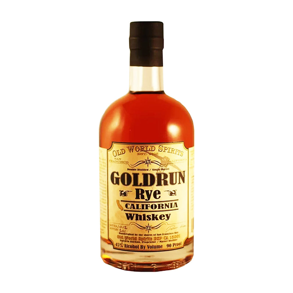 Gold Run Rye Whiskey Rye Whiskey Old World Spirits 